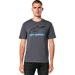 ALPINESTARS Always 2.0 CSF T-Shirt - Charcoal/Black/Blue - Medium 1214-73106-1818-M