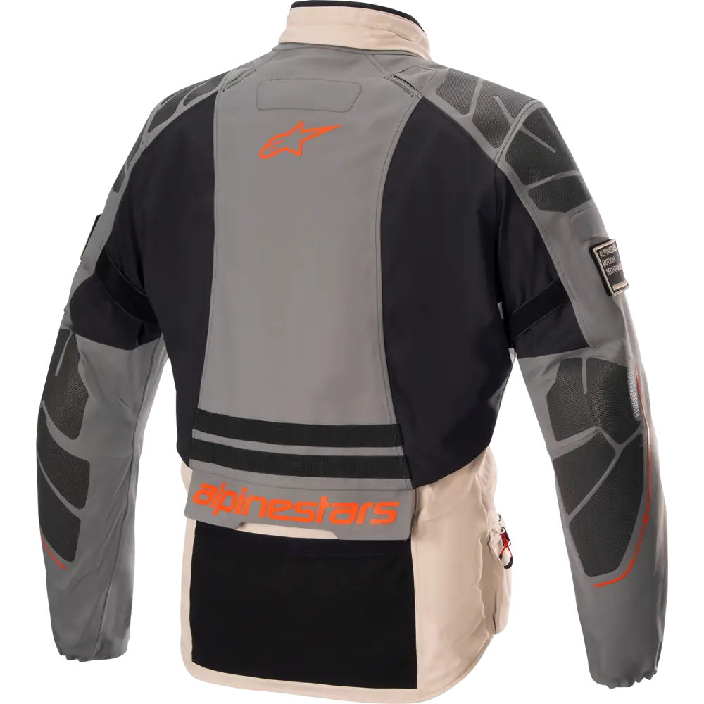 ALPINESTARS AMT-10R Drystar? XF Jacket - Fur Gray/Pale Brown/Spicy Orange - 2XL 3209623-9684-2X