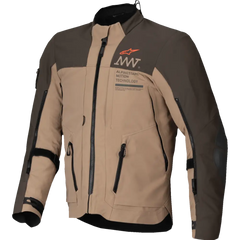 ALPINESTARS AMT-8 Stretch Drystar? XF Jacket - Dark Brown/Dark Khaki - 4XL 3200425-8018-4XL