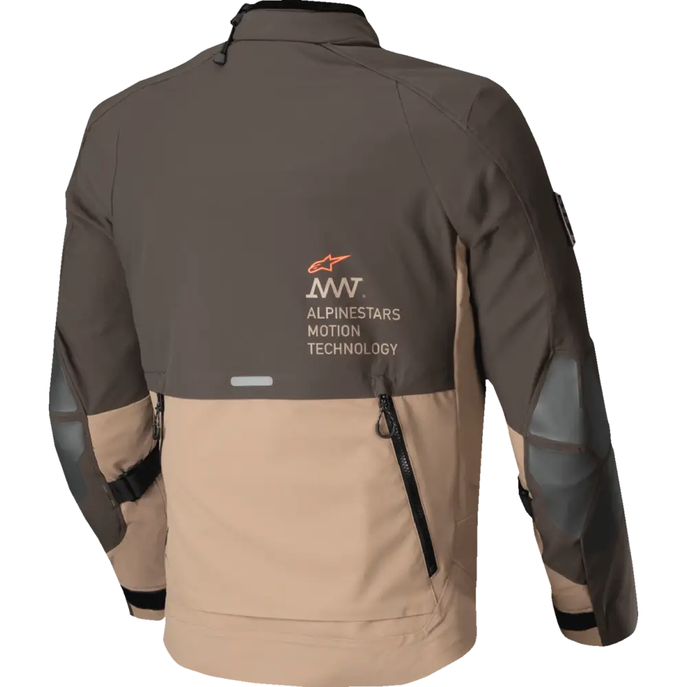 ALPINESTARS AMT-8 Stretch Drystar? XF Jacket - Dark Brown/Dark Khaki - 4XL 3200425-8018-4XL
