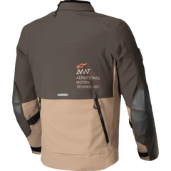 ALPINESTARS AMT-8 Stretch Drystar? XF Jacket - Dark Brown/Dark Khaki - 4XL 3200425-8018-4XL