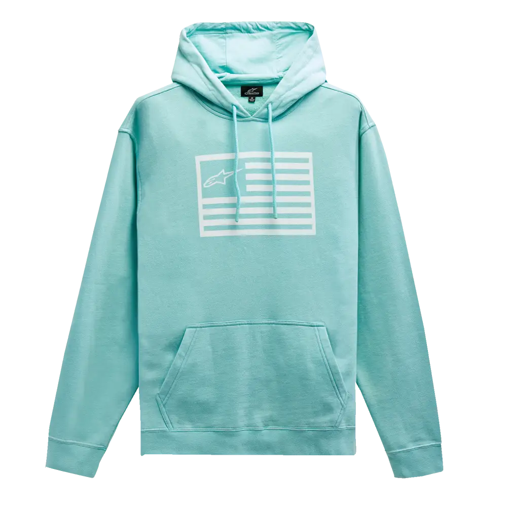 ALPINESTARS Artifact Hoodie - Light Aqua - Large 1213510207206L