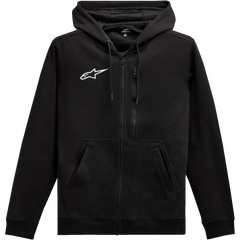 ALPINESTARS Asymmetrical Zip-up Hoodie - Black - Large 12135103010L