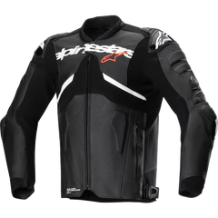 ALPINESTARS Atem v5 Leather Jacket - Black/White - US 50 / EU 60 3106524-12-60