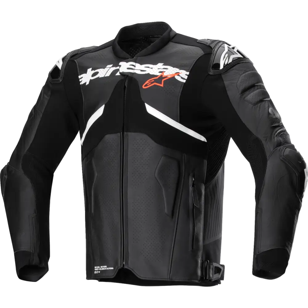 Alpinestars Atem v5 Leather Jackets - Black/White / US 38 / EU 48 - Street Apparel Group