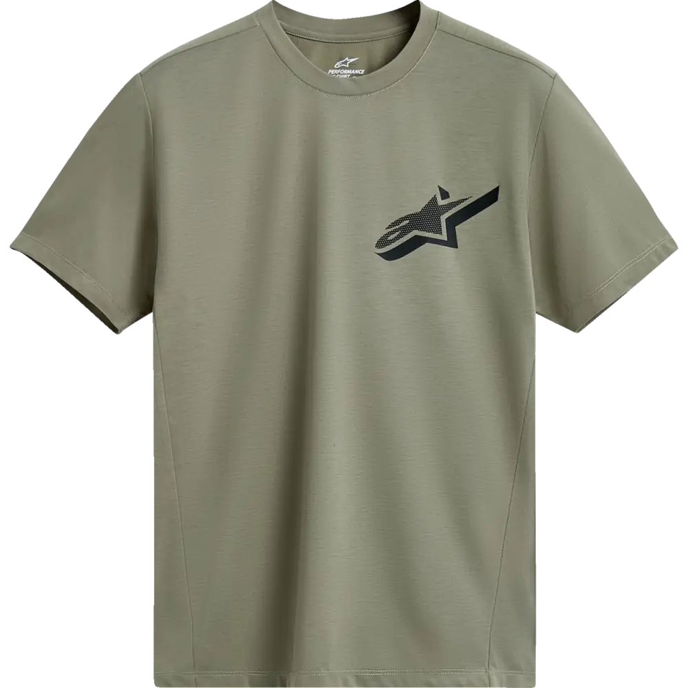 ALPINESTARS Attrition Performance T-Shirt - Light Green/Black - 2XL 1215-73400-61-2X