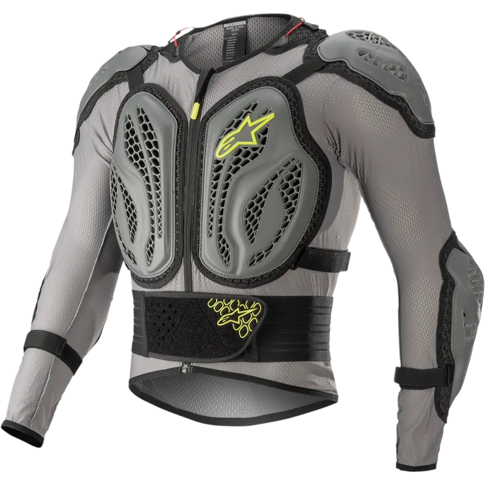 ALPINESTARS Bionic Action Jacket - Gray/Yellow - Medium 6506818-9355-M