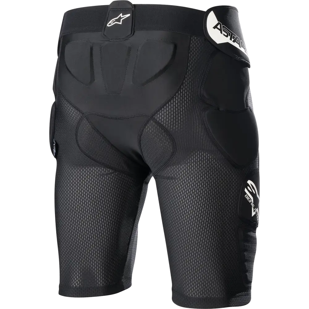 ALPINESTARS Bionic Action Protection Shorts - Black - 2XL 6507823-10-2X