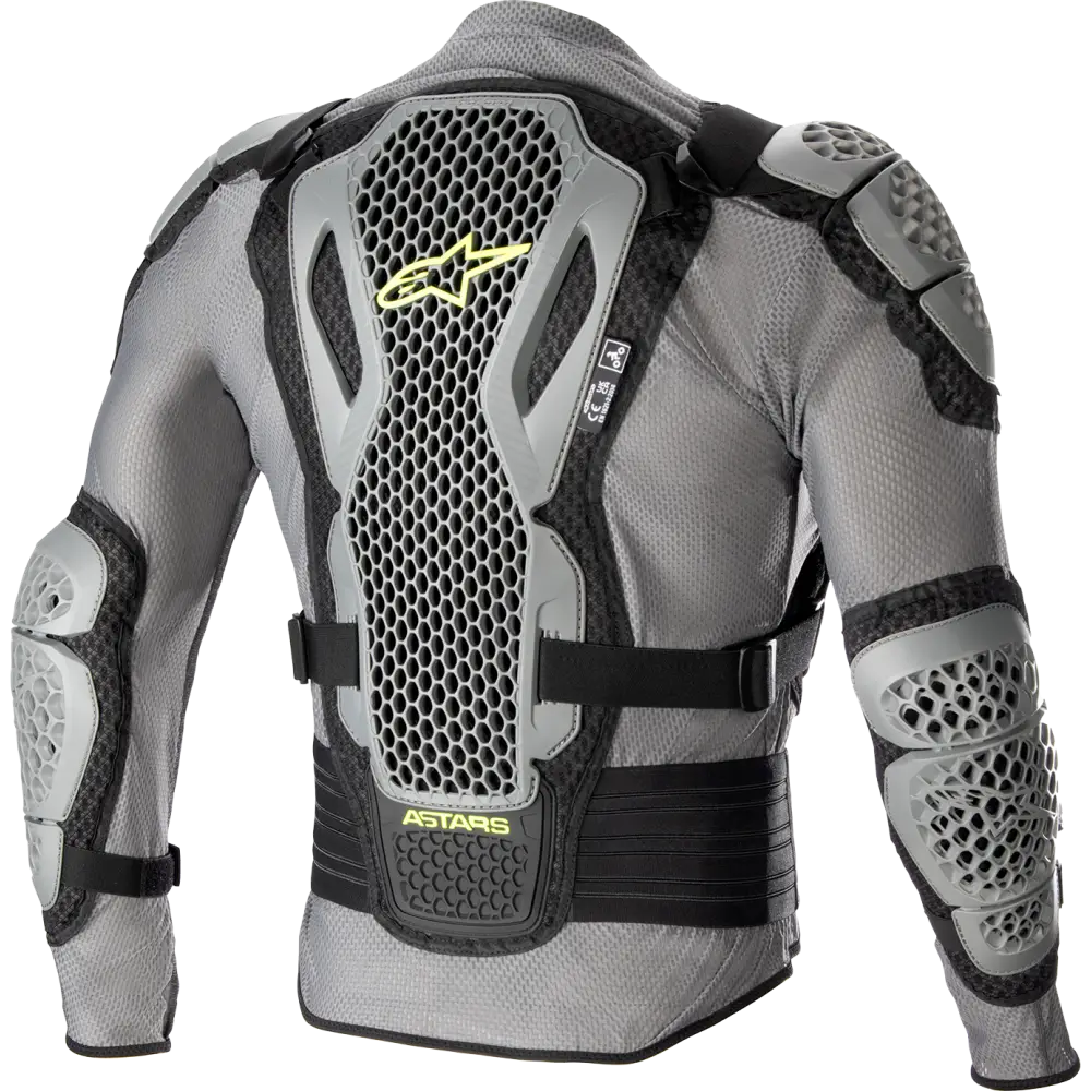 ALPINESTARS Bionic Action v2 Protection Jacket - Gray/Black/Yellow - Large 6506823-915-L