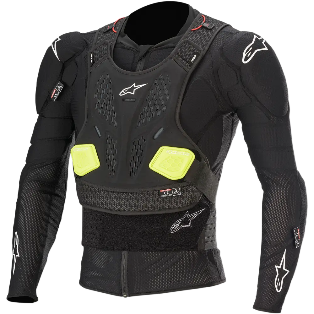 ALPINESTARS Bionic Pro v2 Jacket - Black/Yellow - 2XL 6506620-155-2X