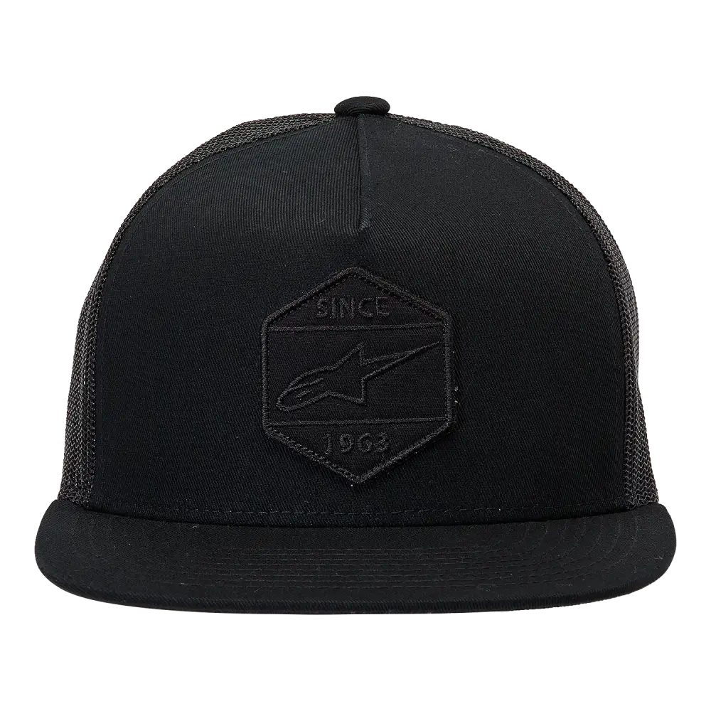 ALPINESTARS Bolt Trucker Hat - Black/Black - One Size 1213810141010OS