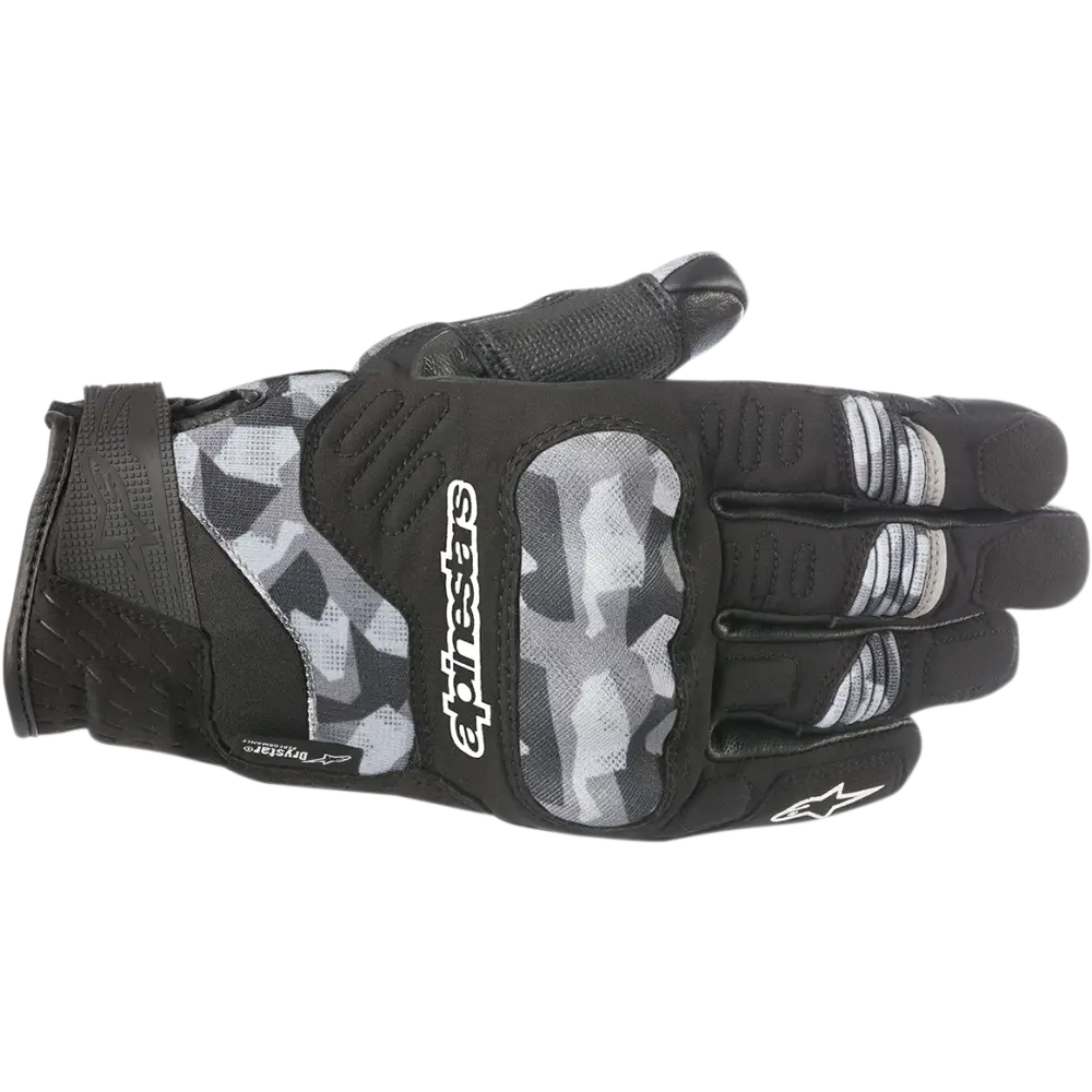 Alpinestars C-30 Drystar Gloves - Black/Black Camo - Black/Camo / Medium - Glove Group