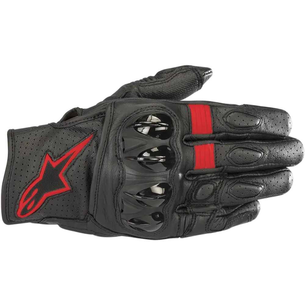 ALPINESTARS Celer V2 Gloves - Black/Fluo Red - 2XL 3567018-1030-2X