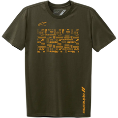 ALPINESTARS Chaotic T-Shirt - Military Green - XL 123072109690XL