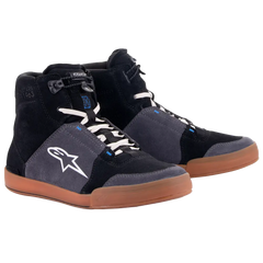 ALPINESTARS Chrome Shoes - Black/Asphalt/Gum Blue - US 10.5 2512322117210.5