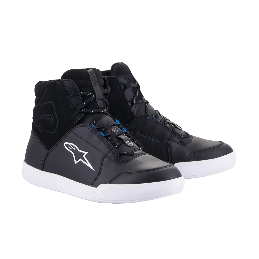 Alpinestars Chrome Shoes - Waterproof - Black/White / US 8 - Footwear Group