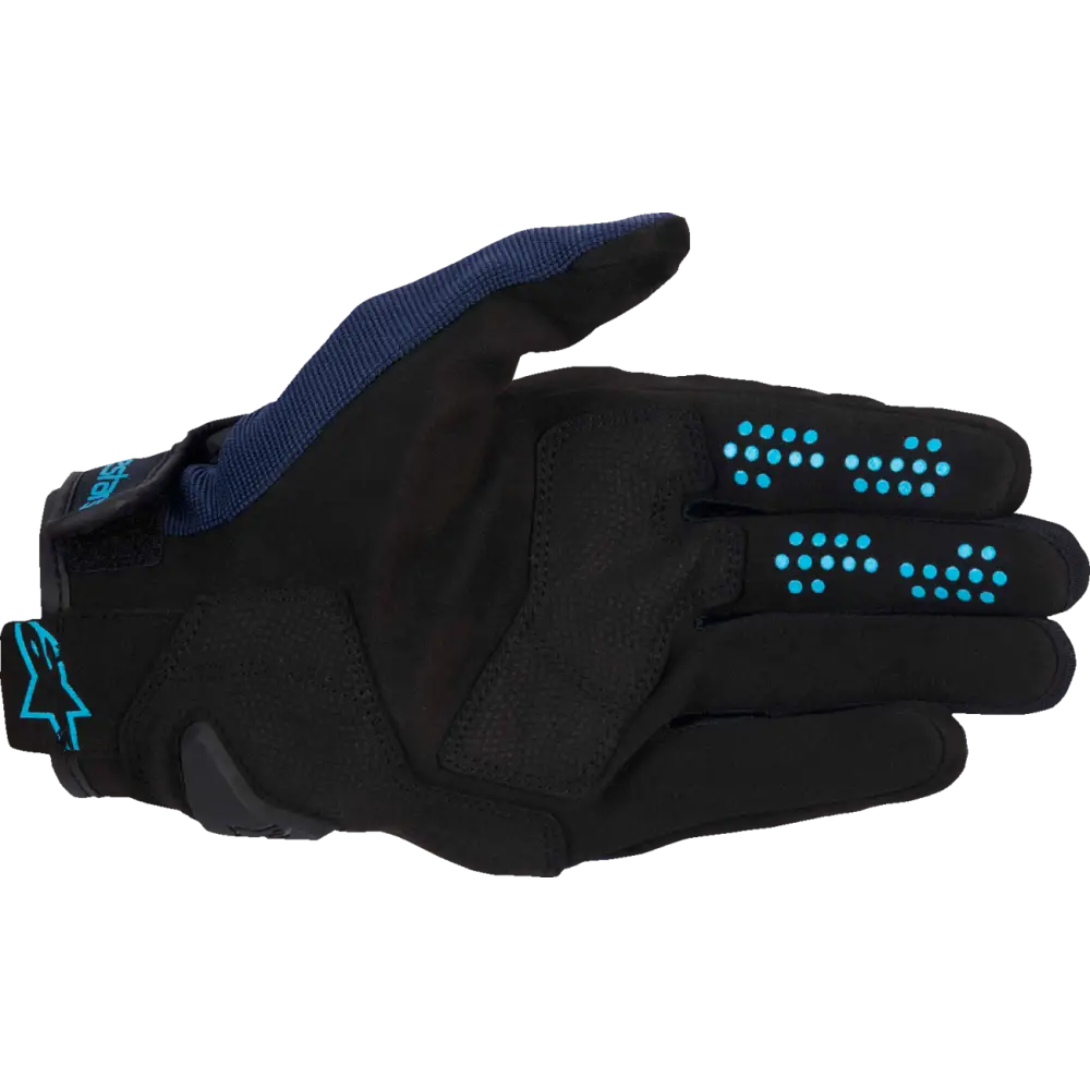 ALPINESTARS Chrome V2 Gloves - Dark Blue Hawaiian Ocean - Large 3560925-7198-L