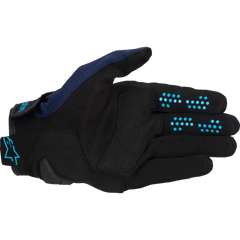 ALPINESTARS Chrome V2 Gloves - Dark Blue Hawaiian Ocean - Large 3560925-7198-L