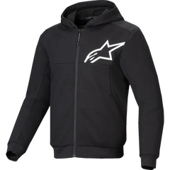 ALPINESTARS Chrome v2 Sport Hoodie - Black/White - Large 4200325-12-L