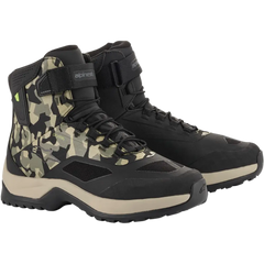 ALPINESTARS CR-6 Drystar? Shoes - Black/Brown/Green - US 14 2611020160914
