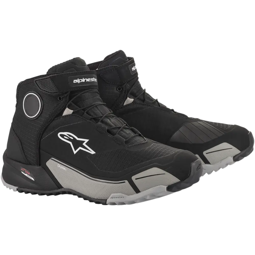 ALPINESTARS CR-X Drystar? Shoes - Black/Cool Gray - Size 11.5 261182010511.4