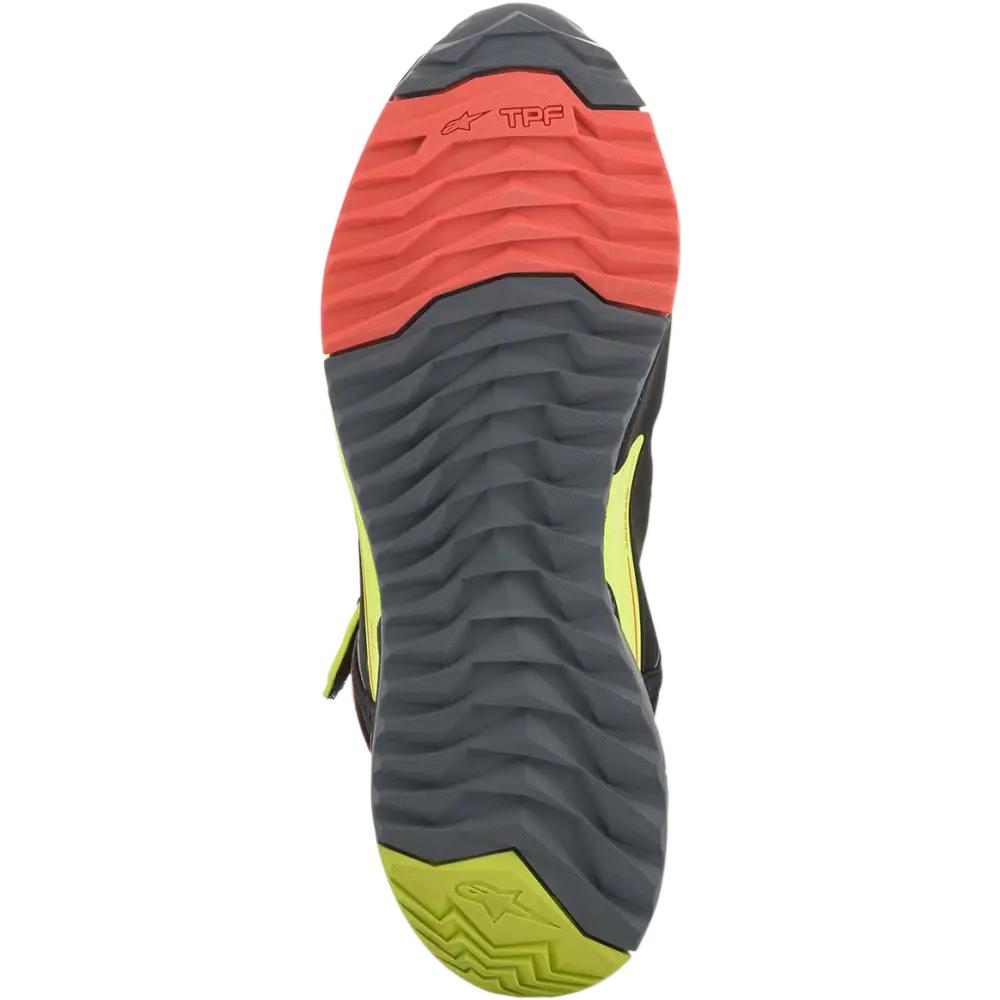 ALPINESTARS CR-X Drystar? Shoes - Black/Red/Yellow Fluorescent - US 9.5 261182015389.5