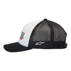 ALPINESTARS Delivery Trucker Hat - White/Black - One Size 1213810102010OS