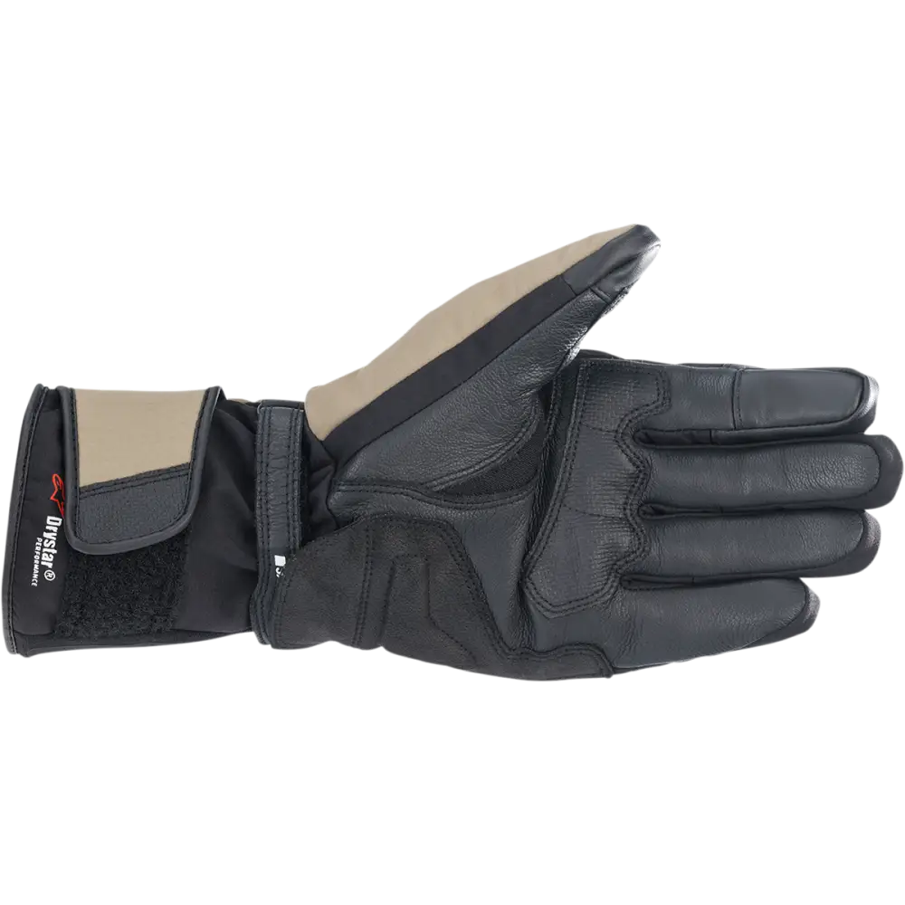 Alpinestars Denali Aerogel Drystar Gloves - Black/Dark Khaki/Fluo Red / Small - Glove Group