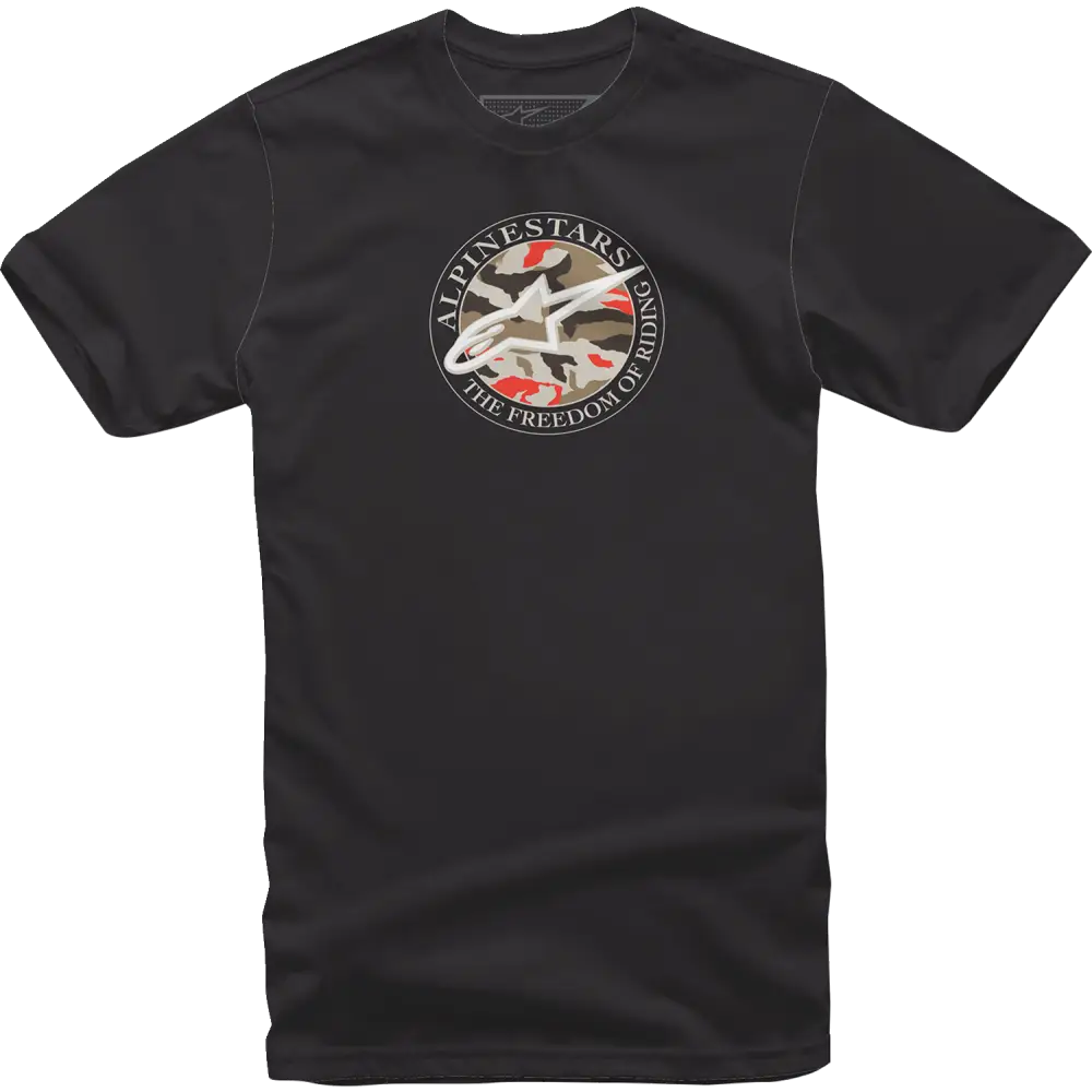 ALPINESTARS Dot Camo T-Shirt - Black - Large 12137266010L