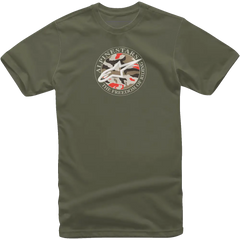 ALPINESTARS Dot Camo T-Shirt - Military - Medium 121372660690M