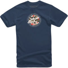 ALPINESTARS Dot Camo T-Shirt - Navy - 2XL 12137266070XXL