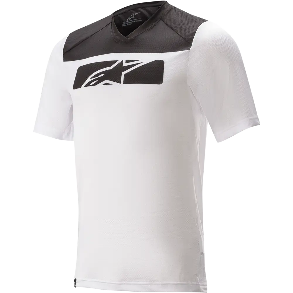 ALPINESTARS Drop 4.0 Short-Sleeve Jersey - White/Black - Medium 1766220-21-MD