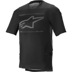 ALPINESTARS Drop 6.0 Short-Sleeve Jersey - Black - 2XL 1766320-10-2X