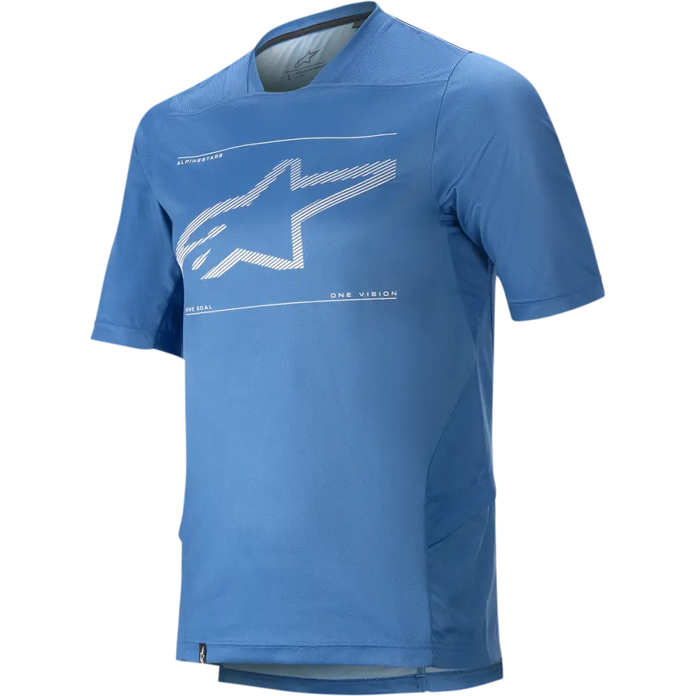 ALPINESTARS Drop 6.0 Short-Sleeve Jersey - Blue - Medium 1766320-7310-MD