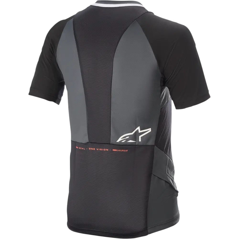 ALPINESTARS Drop 8.0 Short-Sleeve Jersey - Black/Coral - 2XL 1766621-1793-2X