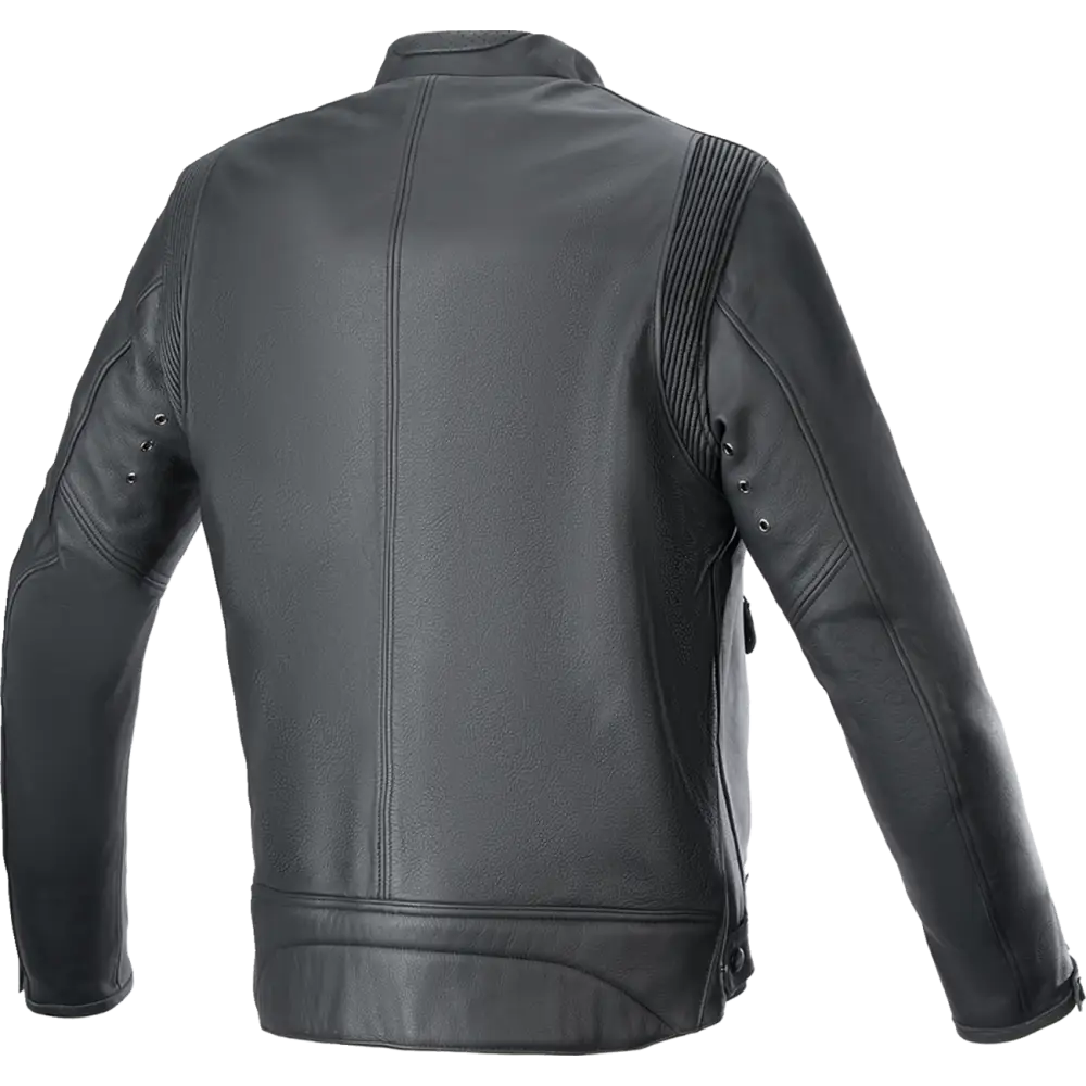 ALPINESTARS Dyno Leather Jacket - Black/Ruby Red/Ecru - 3XL 3103924-1316-3X