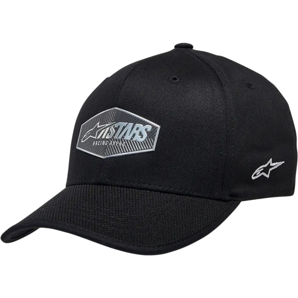 ALPINESTARS Emblem Hat - Black - Large/XL 12128133010L/XL