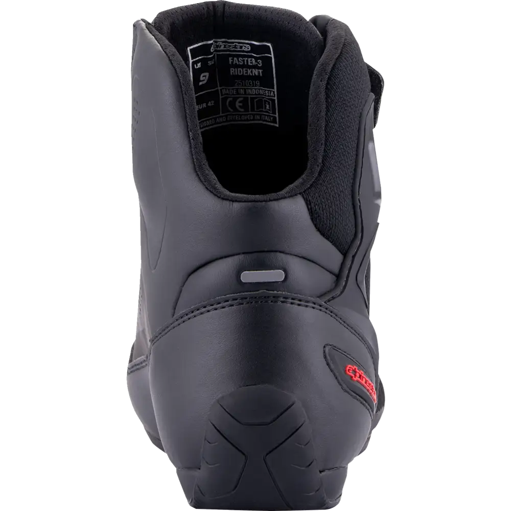 ALPINESTARS Faster-3 Rideknit? Shoes - Black/Gray/Red - US 10 2510319-1993-10