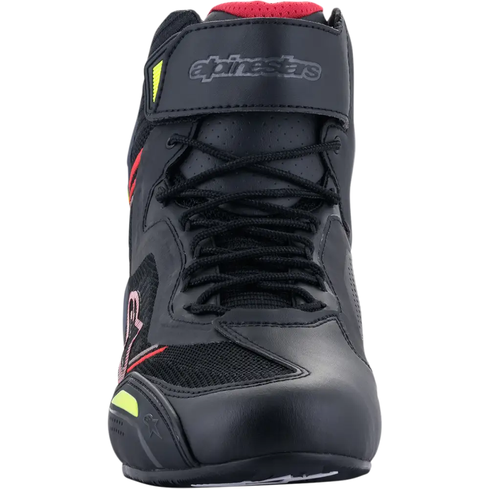 ALPINESTARS Faster-3 Rideknit? Shoes - Black/Red/Yellow - US 14 251031913614
