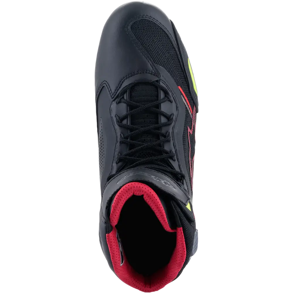 ALPINESTARS Faster-3 Rideknit? Shoes - Black/Red/Yellow - US 9.5 25103191369.5