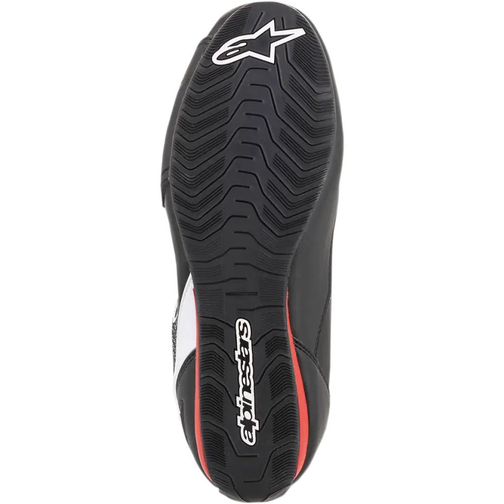 ALPINESTARS Faster-3 Rideknit? Shoes - Black/White/Red - US 13 2510319123-13