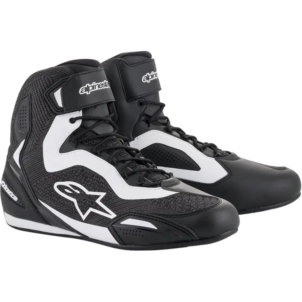 ALPINESTARS Faster-3 Rideknit? Shoes - Black/White - US 7 2510319-12-7