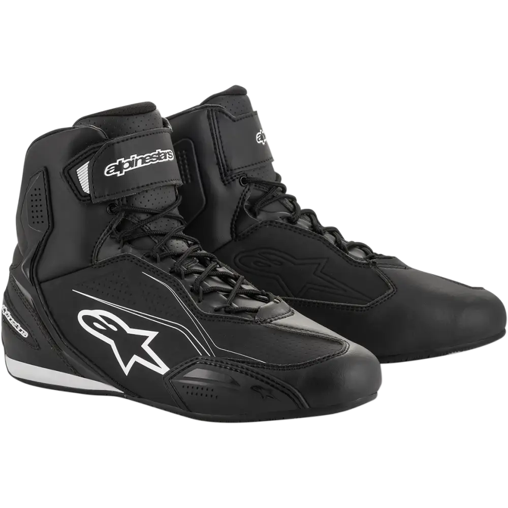 ALPINESTARS Faster-3 Shoes - Black/White - US 8.5 2510219-10-8.5