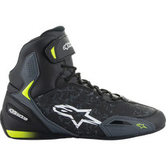 ALPINESTARS Faster-3 Shoes - Black/Yellow - US 10.5 2510219-155-10.5