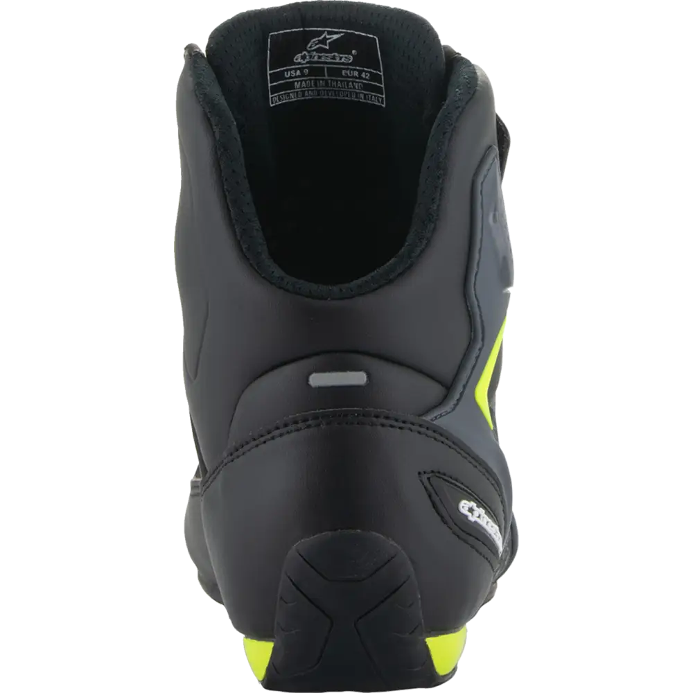ALPINESTARS Faster-3 Shoes - Black/Yellow - US 13.5 2510219-155-13.5