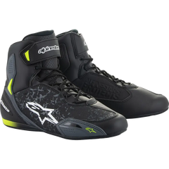 ALPINESTARS Faster-3 Shoes - Black/Yellow - US 9 2510219-155-9