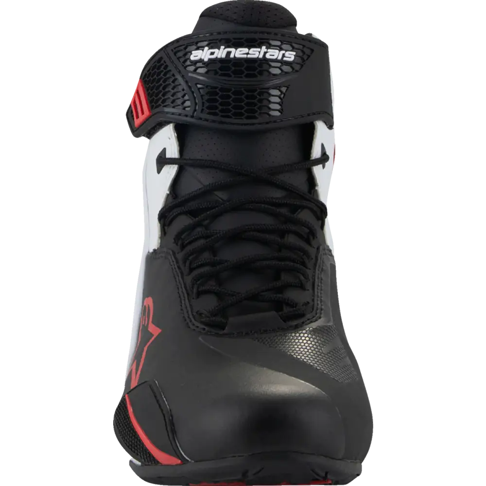 ALPINESTARS Faster-4 Shoes - Black/White/Red - US 13 2510425-123-13