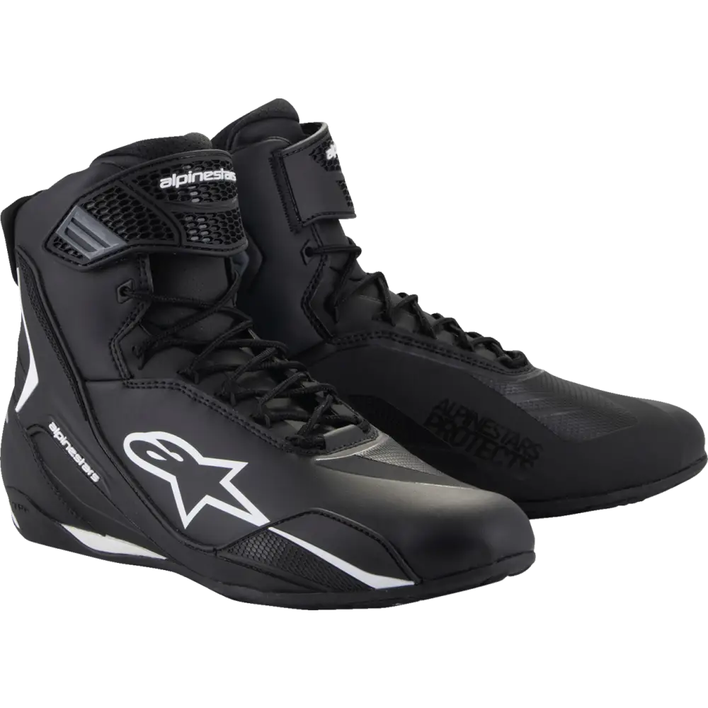 ALPINESTARS Faster-4 Shoes - Black/White - US 13 2510425-12-13