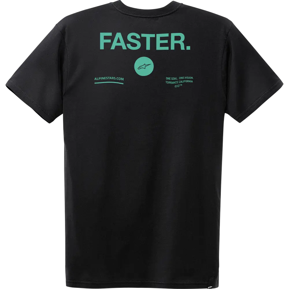 ALPINESTARS Faster T-Shirt - Black - 2XL 1232-72208-102X