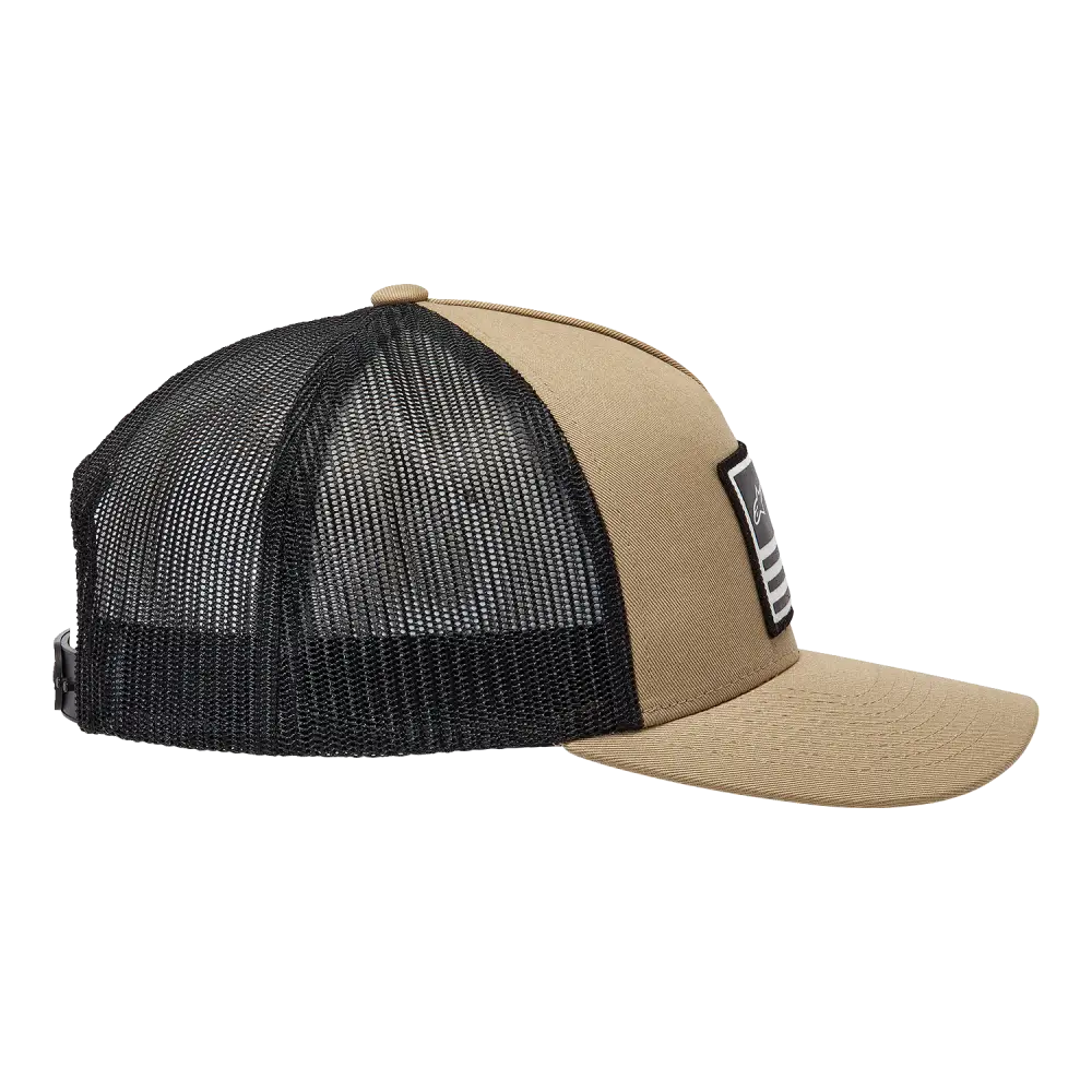 ALPINESTARS Flag Snapback Hat - Sand/Black - One Size 1211810132310OS